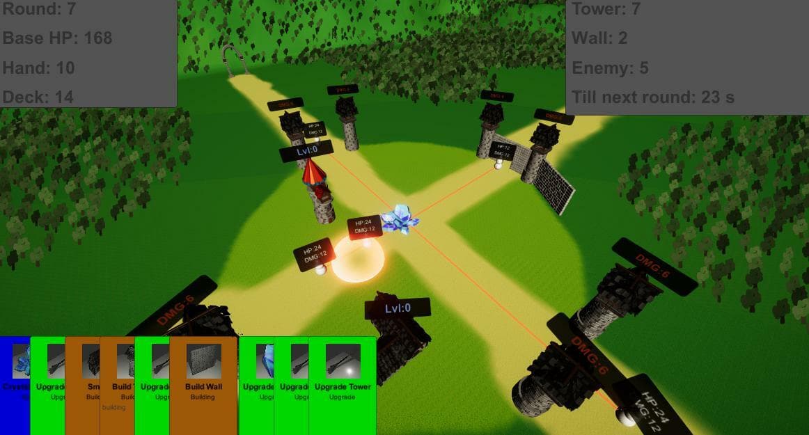 TownDefenceXCardGame screenshot 3
