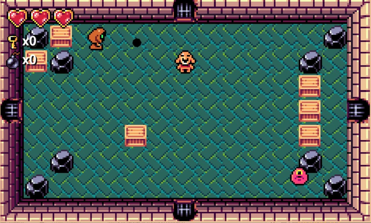 dog descends dungeon, dies?