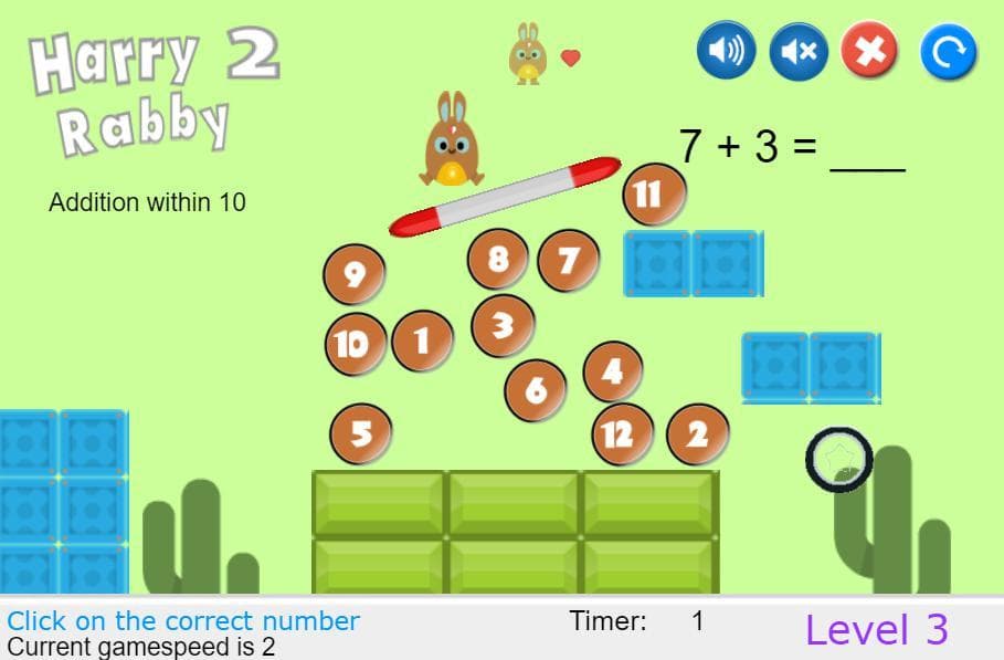 HarryRabby Preschool Math - Addition within 10