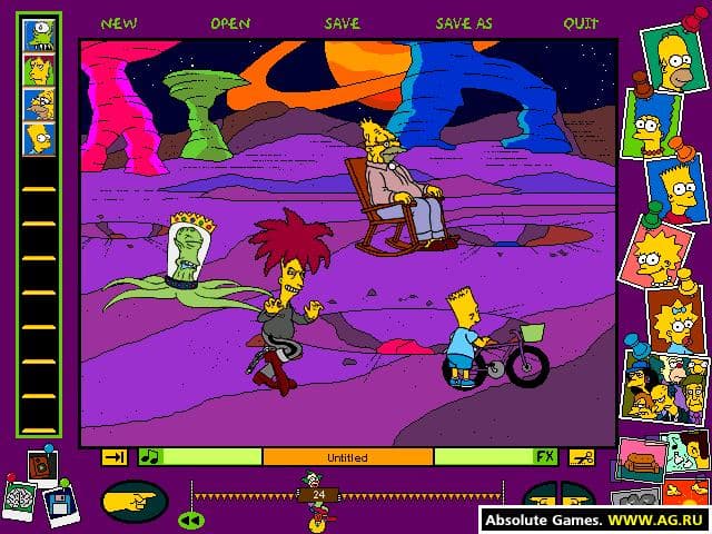 The Simpsons: Cartoon Studio screenshot 2