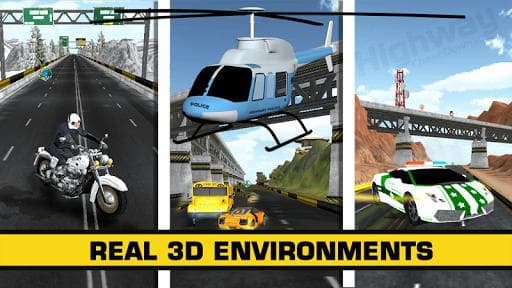 HIGHWAY CHASE DOWN 3D screenshot 4
