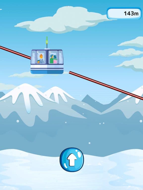 Crazy Ski Lift