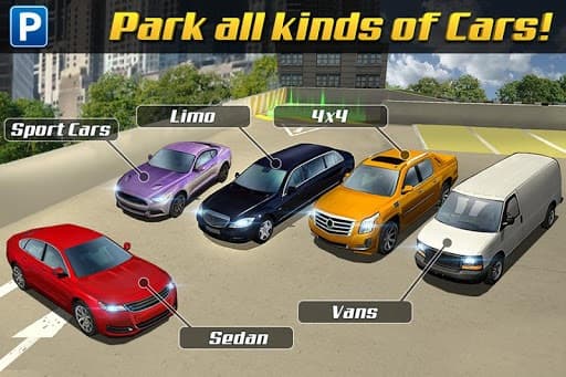 Multi Level 3 Car Parking Game screenshot 3