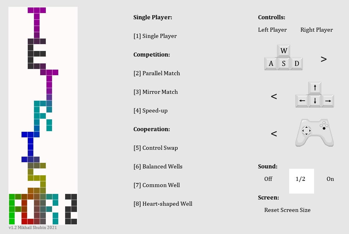 Tetris for Two screenshot 2