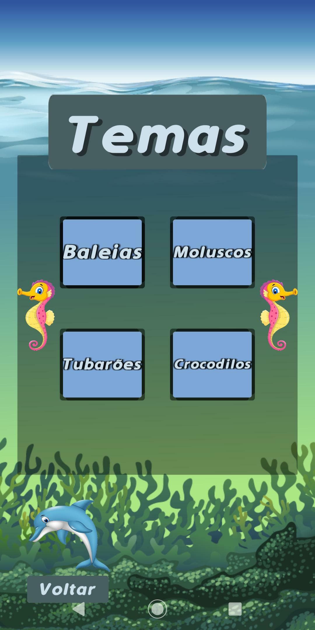 Biologia Marinha Quiz