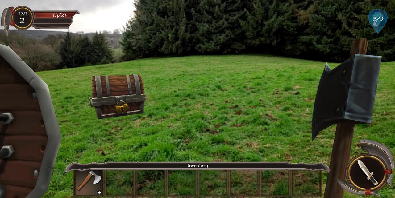 Walk & Slash (AR) screenshot 2
