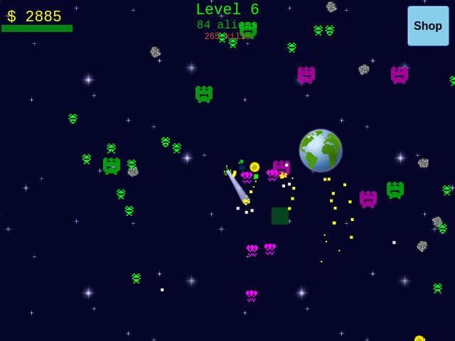 Alien invasion (itch) (dvh) screenshot 2