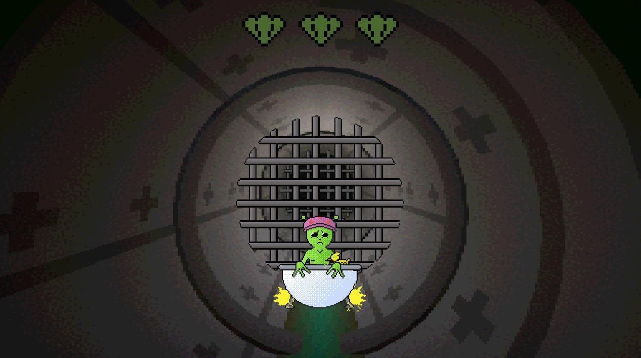 Why is there an Alien in the Bathtub