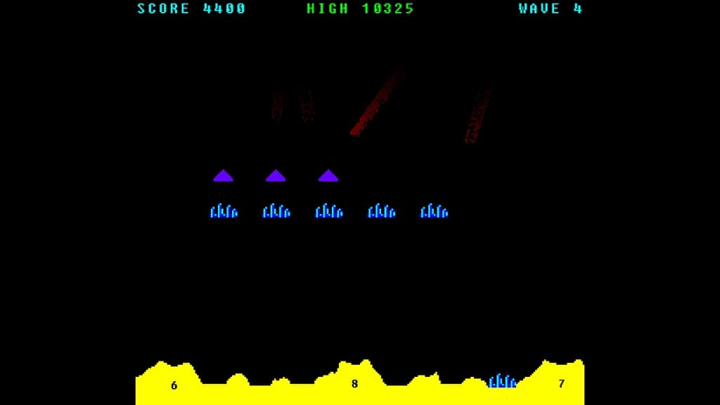 Missile Command (itch) (Psy-Labs) screenshot 3