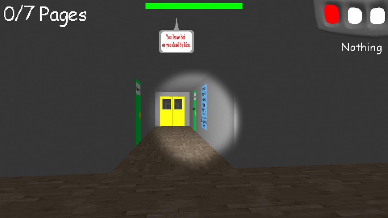 Plandys basic in the lost ones (A Baldis basic mod)