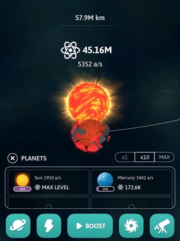 Idle Universe! screenshot 2