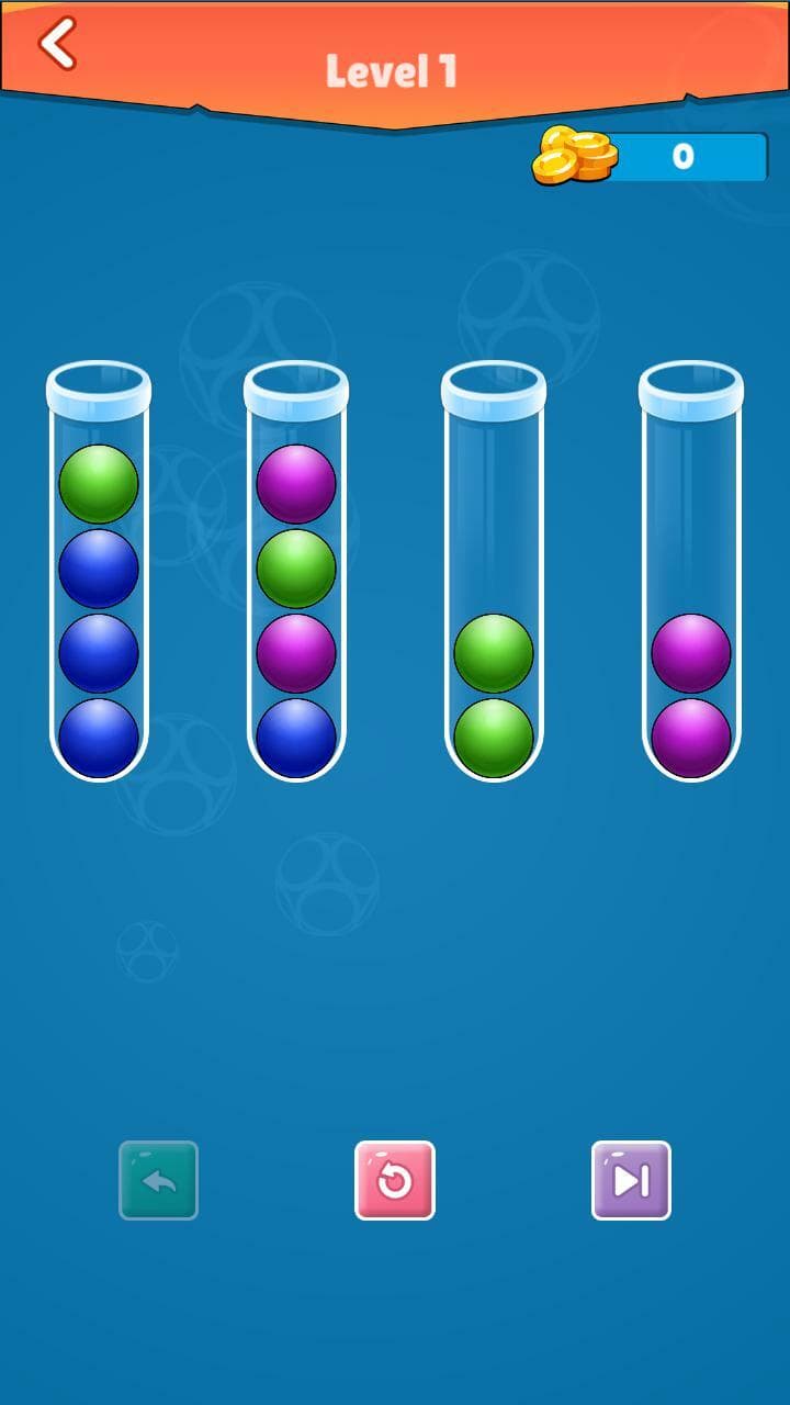Bubble Sort Puzzle screenshot 2
