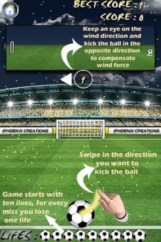 Swipe Football Free screenshot 5