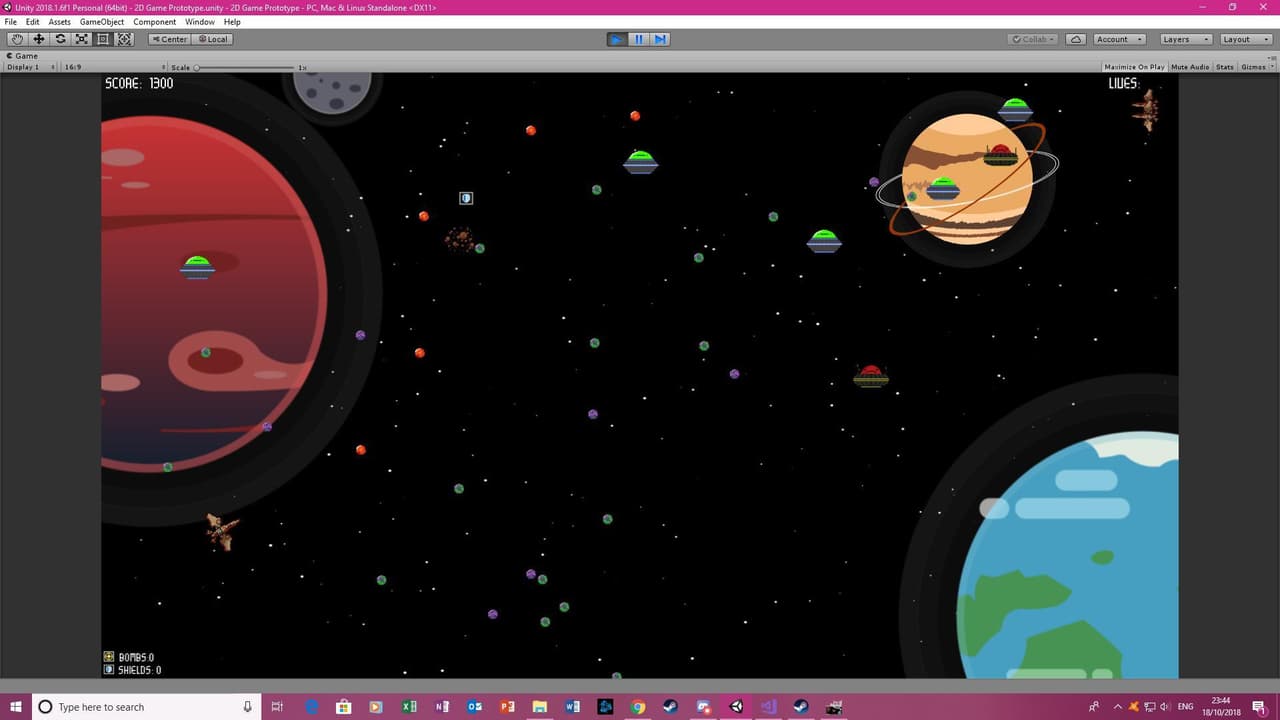 Space Invaders (itch) (ZyaxitronED) screenshot 5