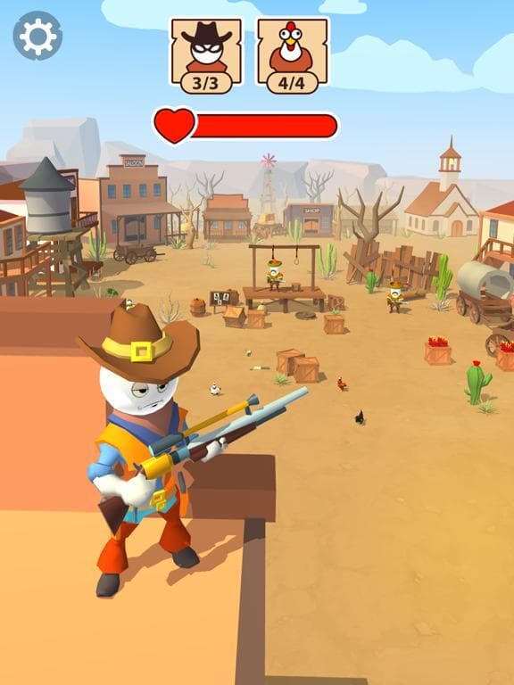Stickman sniper: western gun screenshot 2