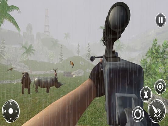 Animal Jungle Sniper Hunting screenshot 4