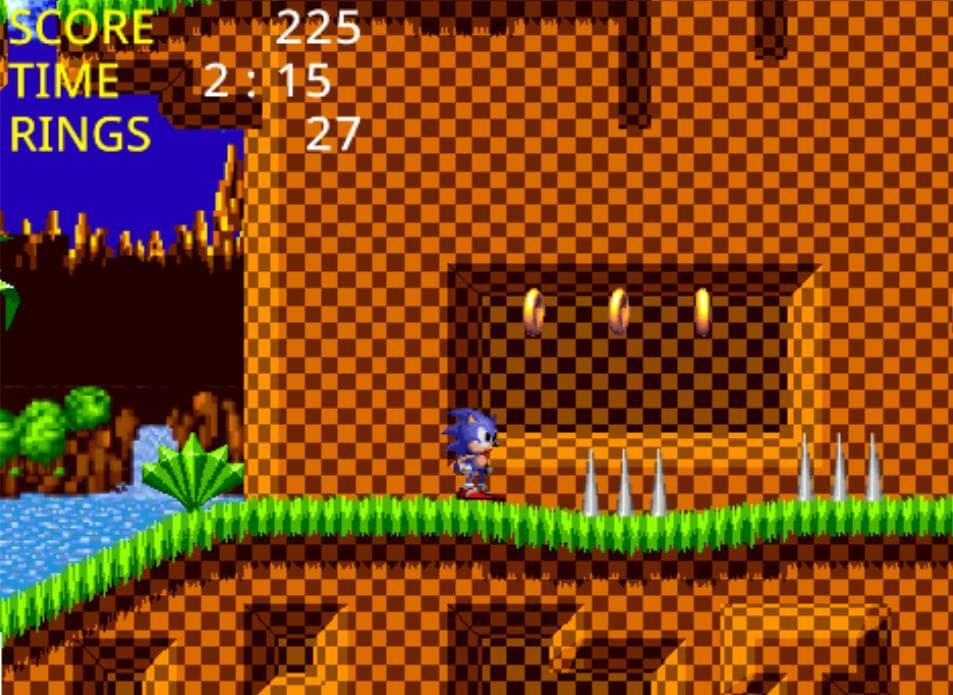 Sonic the Hedgehog 1 (HTML5) screenshot 2