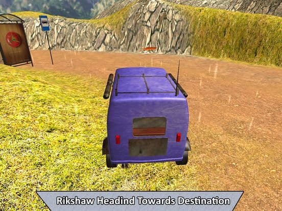 Real Off-Road Rickshaw Transport screenshot 4