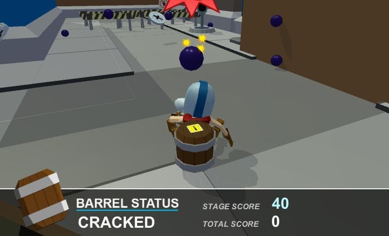 Powder Barrel - Naughty Robots Early Concept screenshot 4