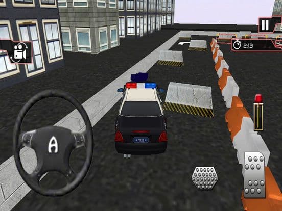 Drive & Park Police Car