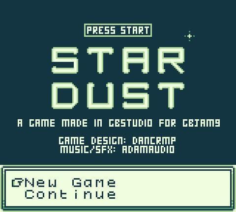 Stardust (GBJam9) screenshot 2