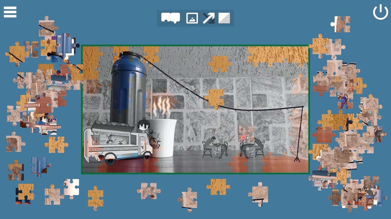 Invisible Places - Pixel Art Jigsaw Puzzle screenshot 4