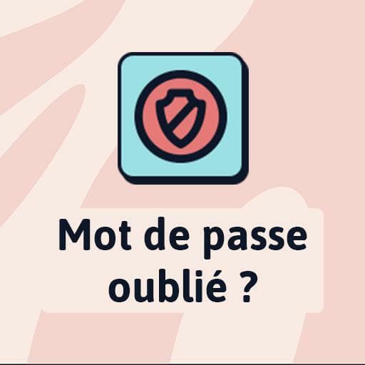 Mot de passe oublié