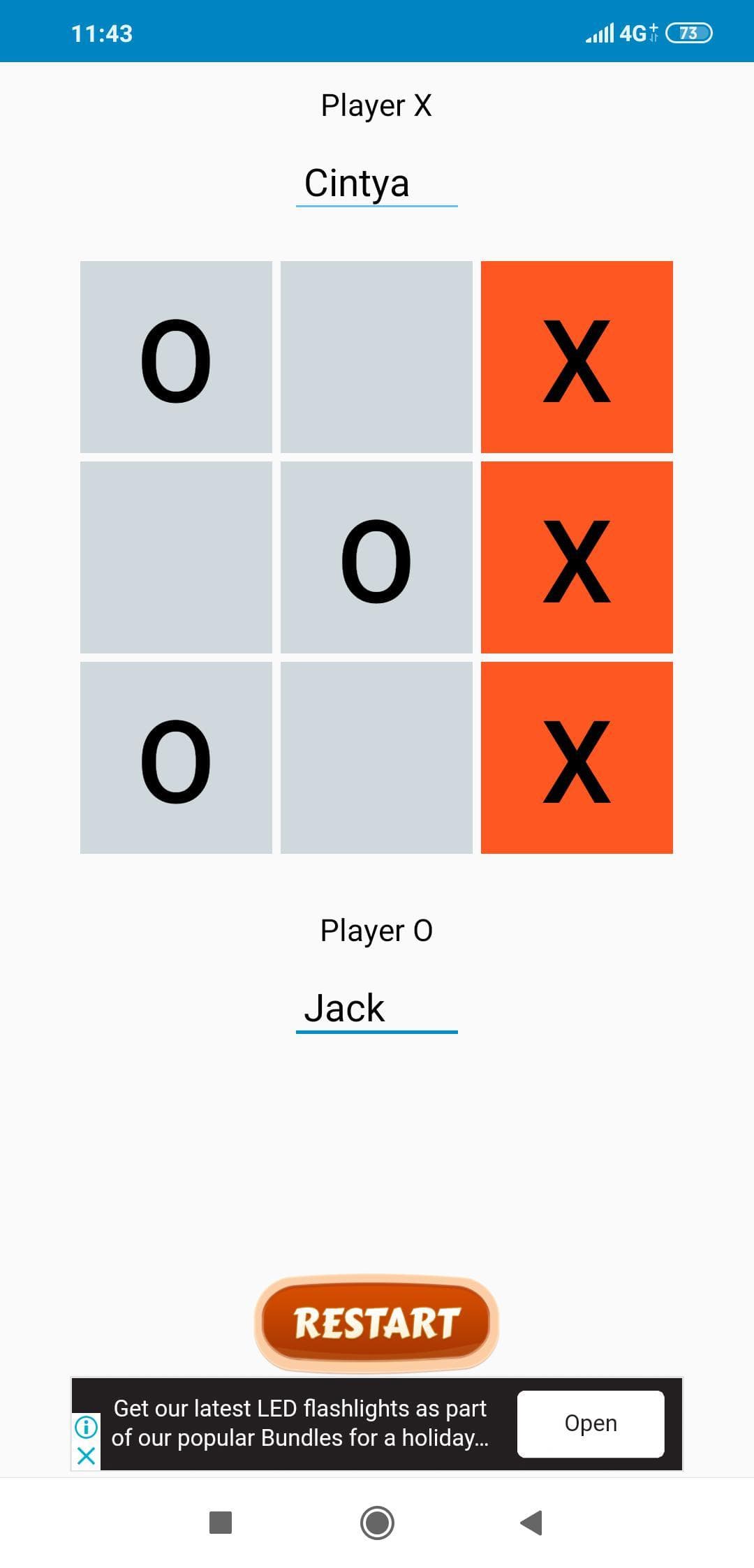 Tic Tac Toe Uman screenshot 3