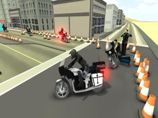 Police Motorcycle Training: 911 School Academy screenshot 6
