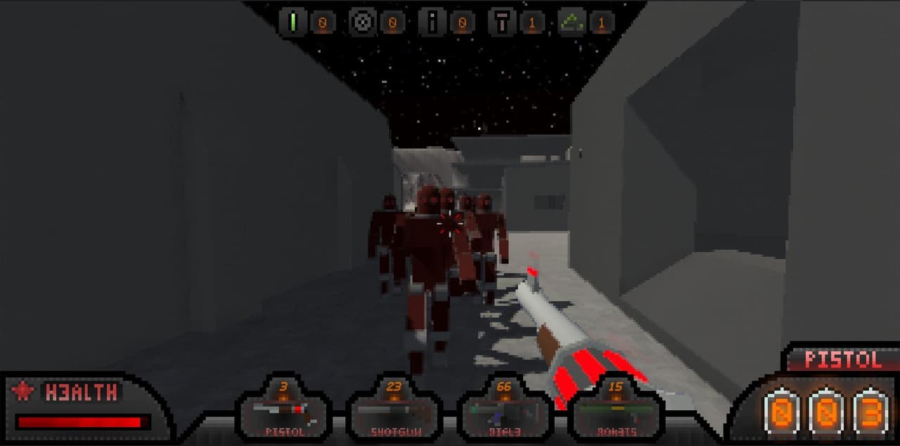 PROTON: Retro-Like Soviet FPS Game (GGJ 2020) screenshot 5