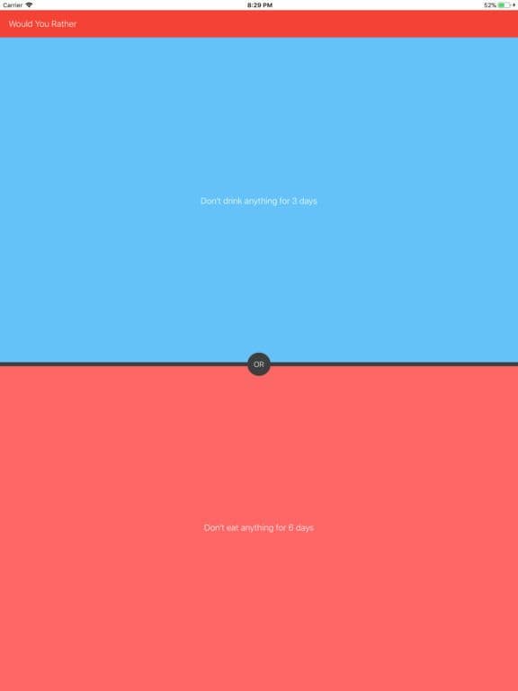 Would You Rather? Game screenshot 4