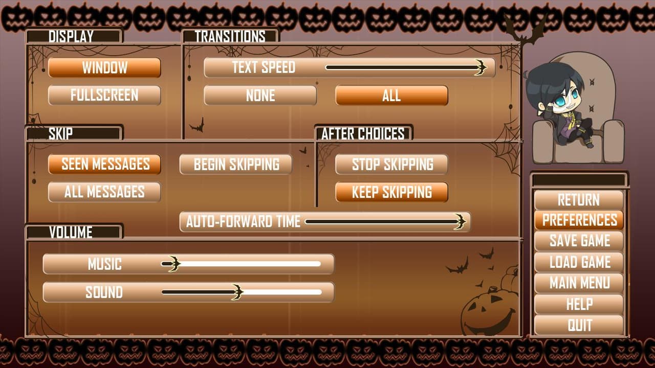 Halloween Otome screenshot 3