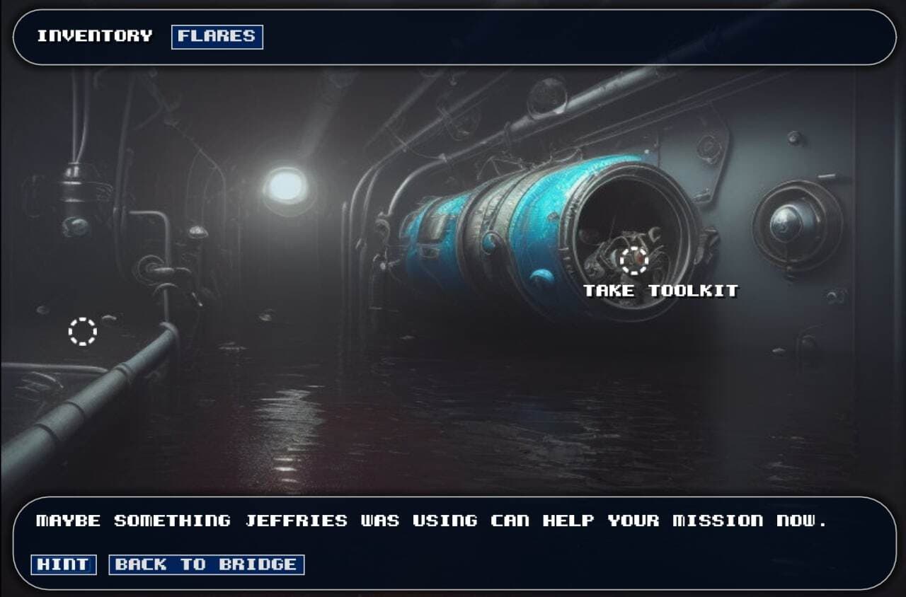 Submerged Secrets - A Haunted Submarine Adventure screenshot 3