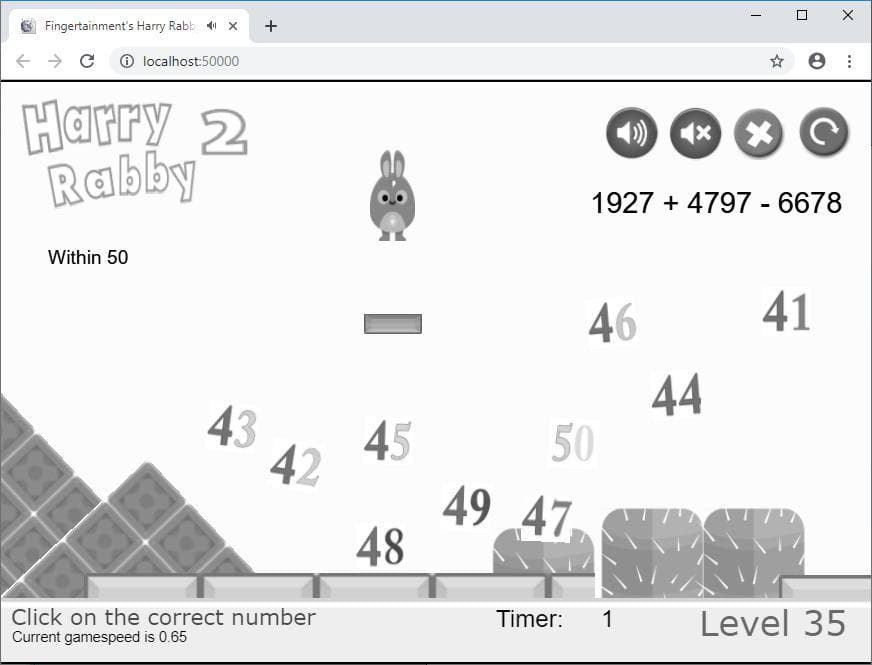 HarryRabby2 Add and Subtract 4 Digit Numbers FREE screenshot 4