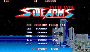 Hyper Dyne Side Arms screenshot 4
