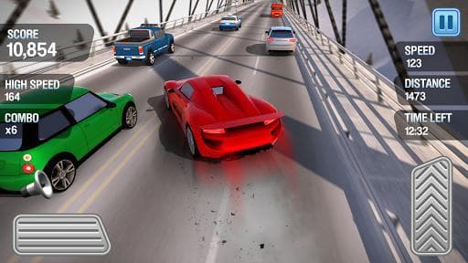 Traffic Racing - How fast can you drive? screenshot 3
