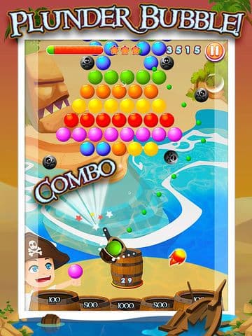 Bubble Land Pirates: Junior King Treasure Shooter