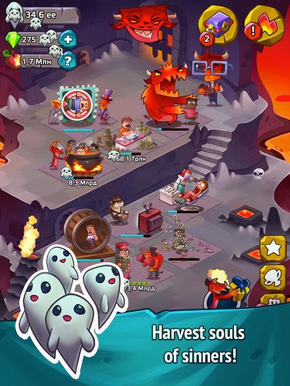 Idle Evil Clicker screenshot 3