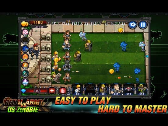 Metal Army VS US Zombie screenshot 3