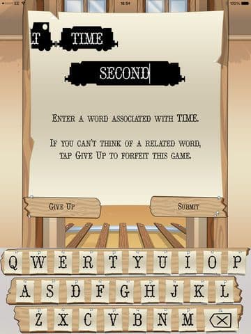 Word Train - free association word game screenshot 3