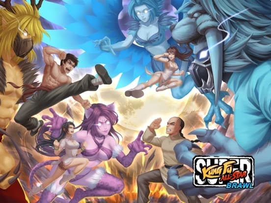 Super Kung Fu All-Star Brawl screenshot 2