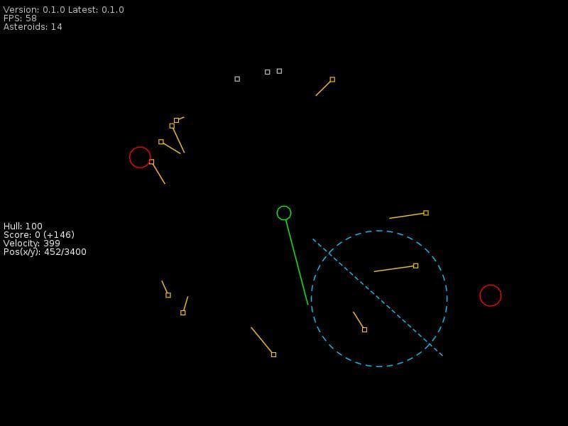 Asteroid Dodge (Guard13007) screenshot 2