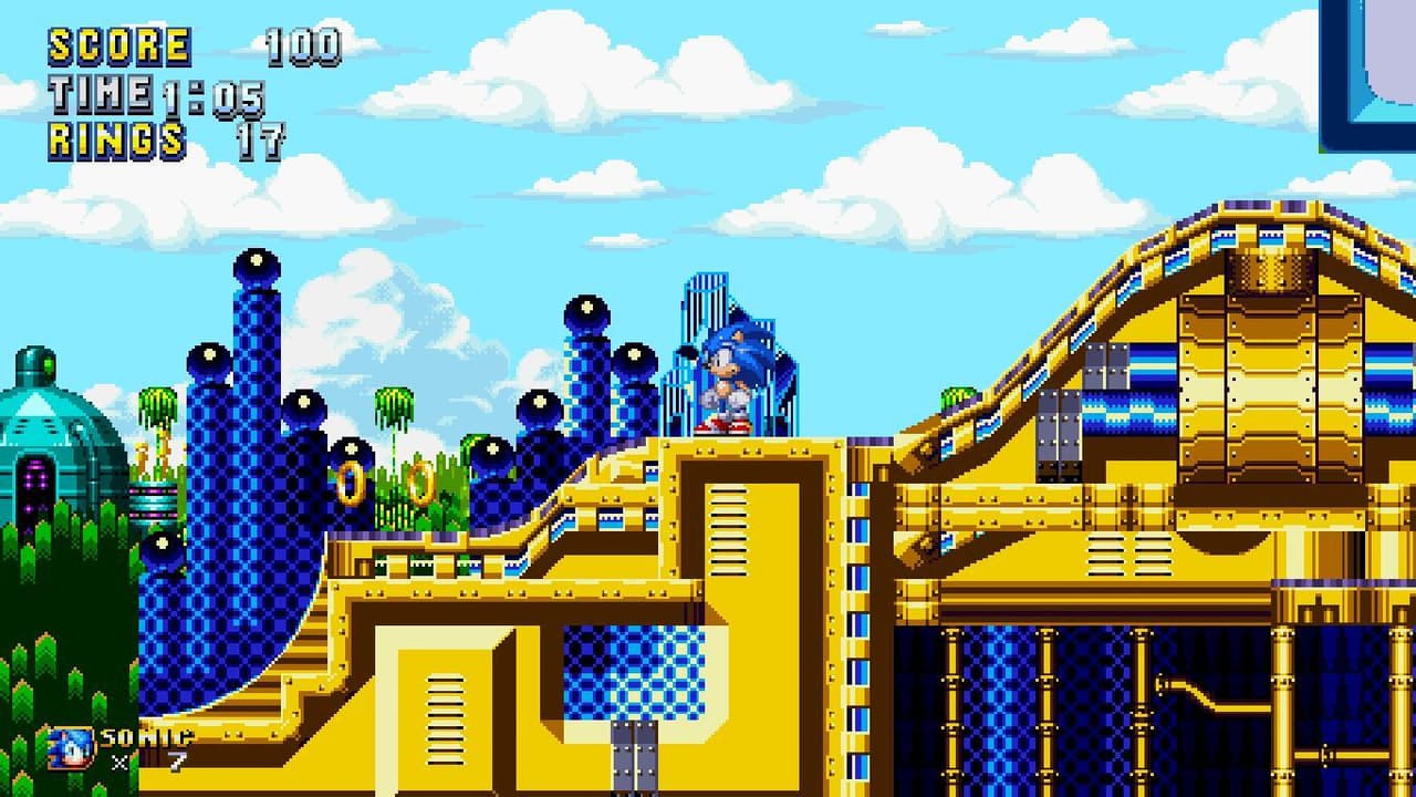 Sonic Flicky Of The Past (Jackos023) screenshot 2