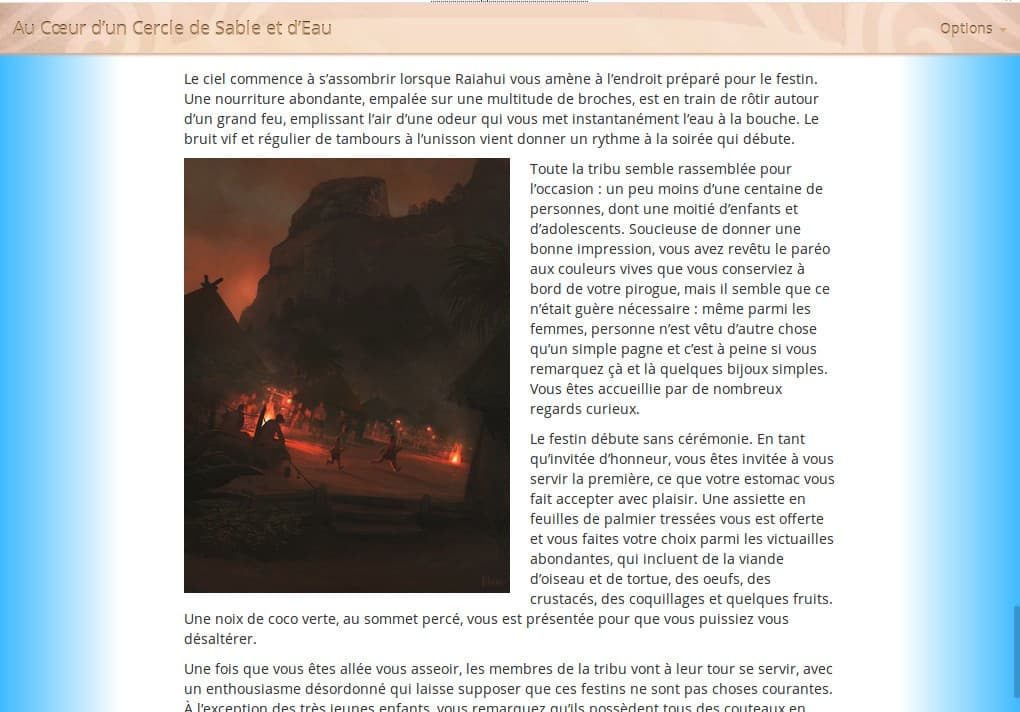 Au Cœur dun Cercle de Sable et dEau