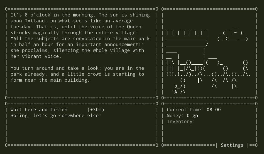 ASCII Quest (Cookie_CHR) screenshot 3