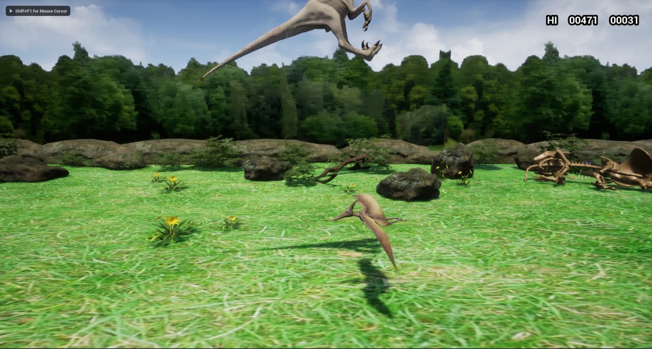 Unreal Dinosaur Runner screenshot 2