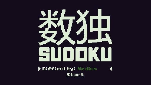 TIC-80 Sudoku