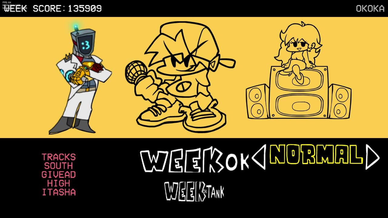 Friday Night Funkin Vs. OKOKA screenshot 4
