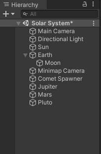 Project 1: Solar System
