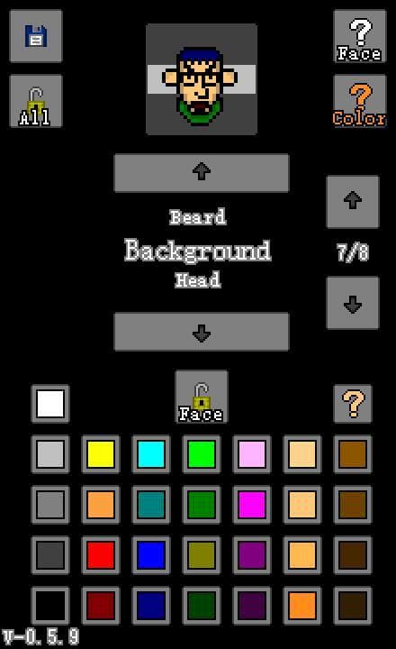 Pixel Face Generator screenshot 4